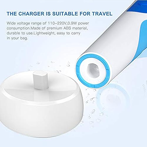 HARBENDI Toothbrush Charger for Braun Oral B Electric Toothbrush,Inductive Charging Base Model 3757 Portable Waterproof Power Cord - Image 4