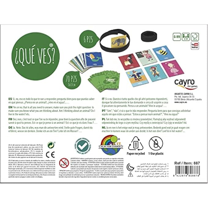 cayro What You See  Observation game and language skills  board game  Development of cognitive skills and multiple intelligences  board game 887 - Image 3