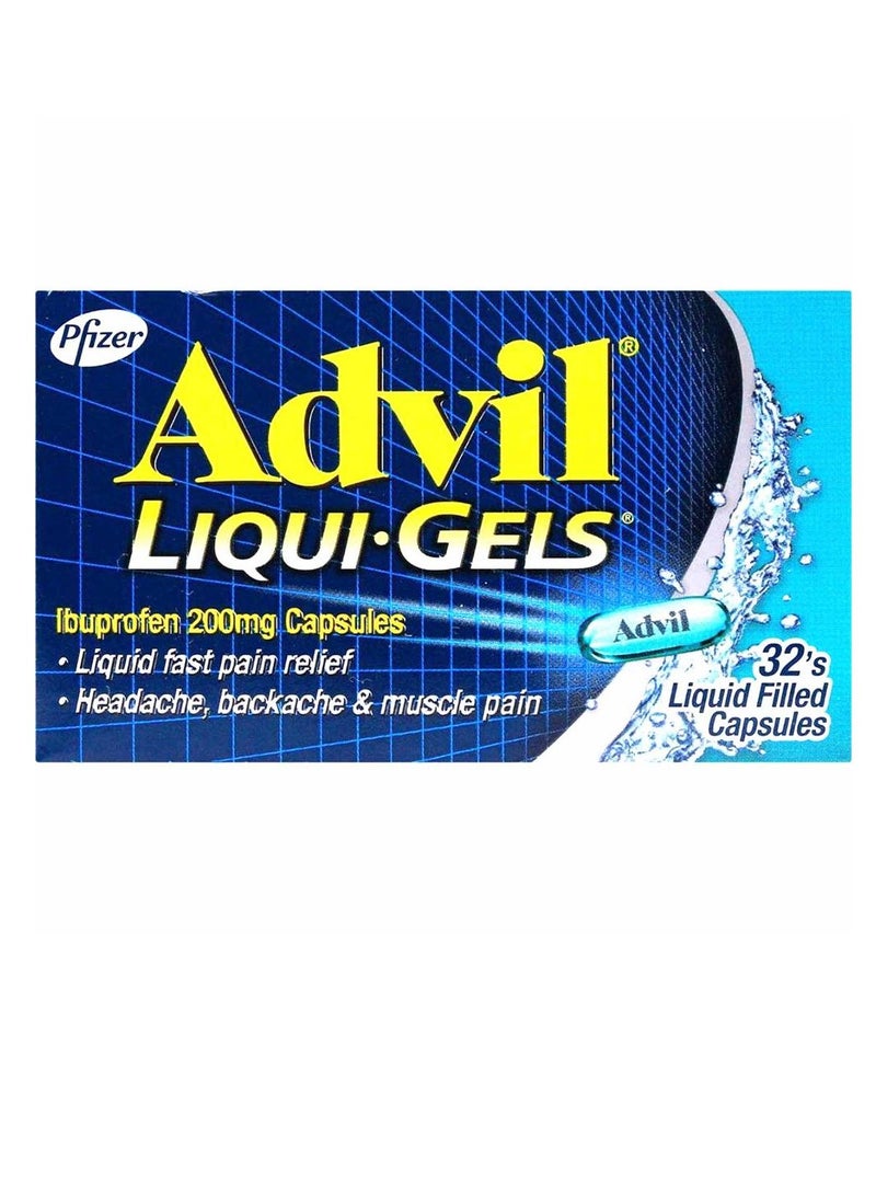 Advil 200 Mg Liquigels 32'S - Image 1