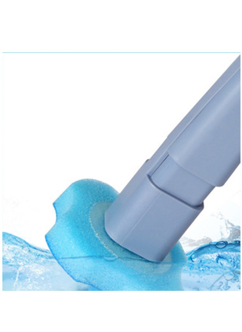 Disposable Toilet Brush with 10 Toilet Brush Refills, Disposable Toilet Brush Cleaner, Disposable Toilet Bowl Brush, Toilet Cleaner, Toilet Bowl Cleaners