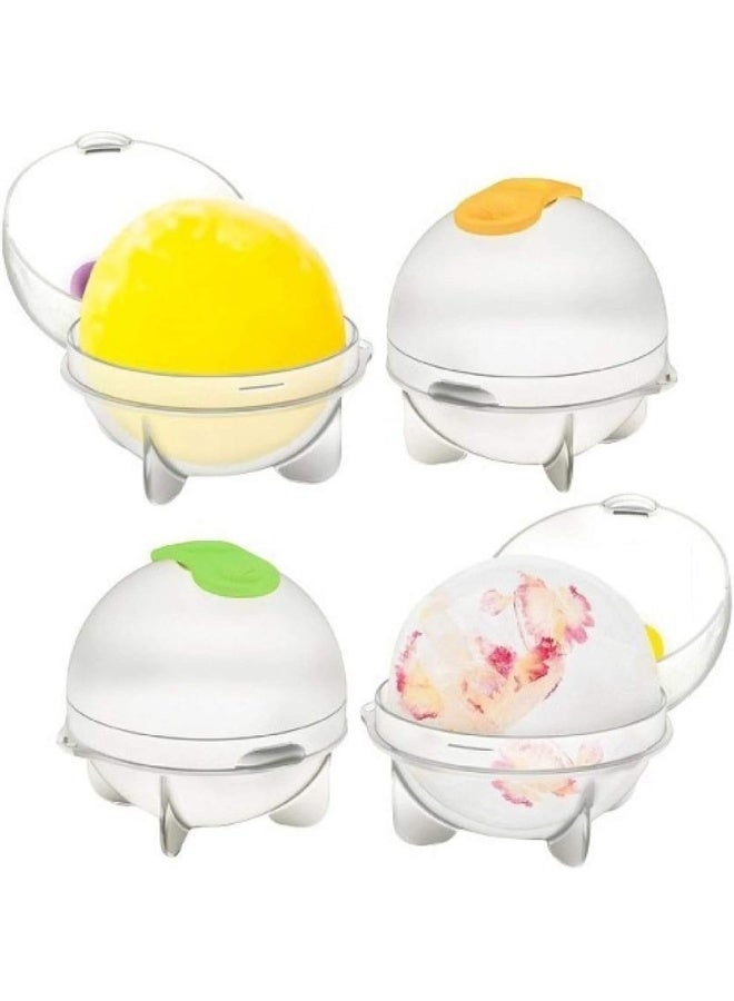 Koopman 4-Piece Ice Cube Maker Set – Durable PP Material  - Image 2