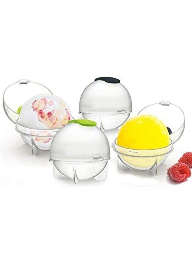 Koopman 4-Piece Ice Cube Maker Set – Durable PP Material  - Image 4