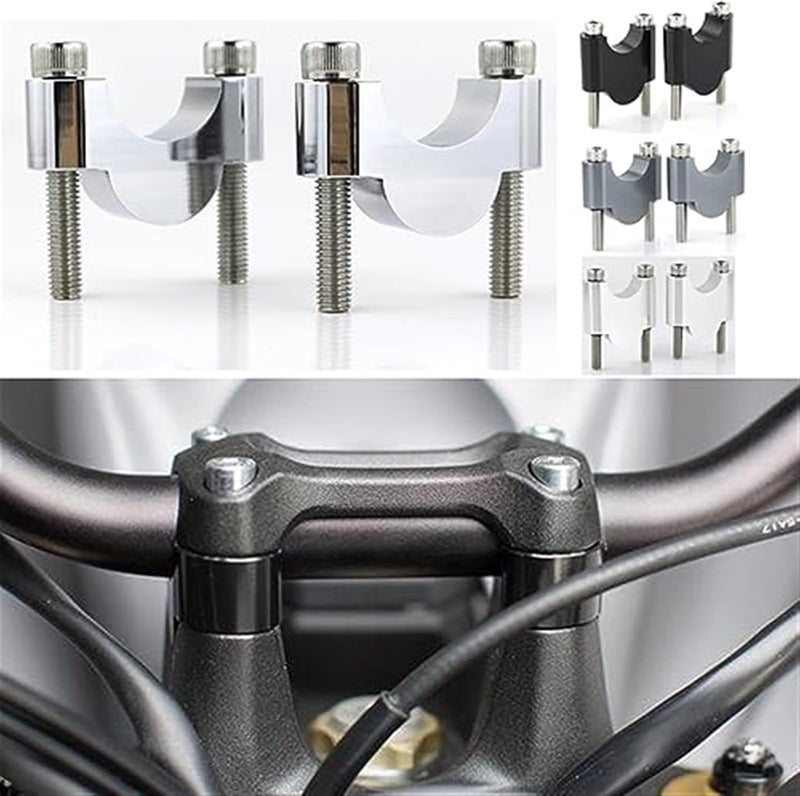 Vuzmode Motorcycle Handlebar Riser Clamp - Image 2