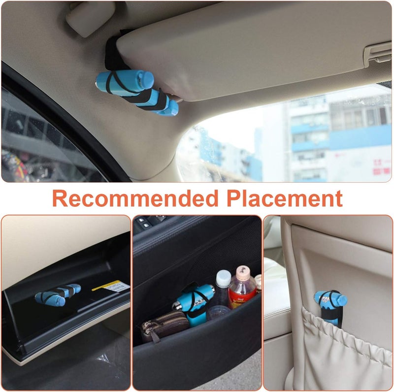 THINKWORK Car Safety Hammer for Teen Boy and Men's Gifts, Blue Three-in-One Emergency Escape Tool with Window Breaker and Seat Belt Cutter, Safety Emergency Car Escape Tool for Family and Children - Image 5