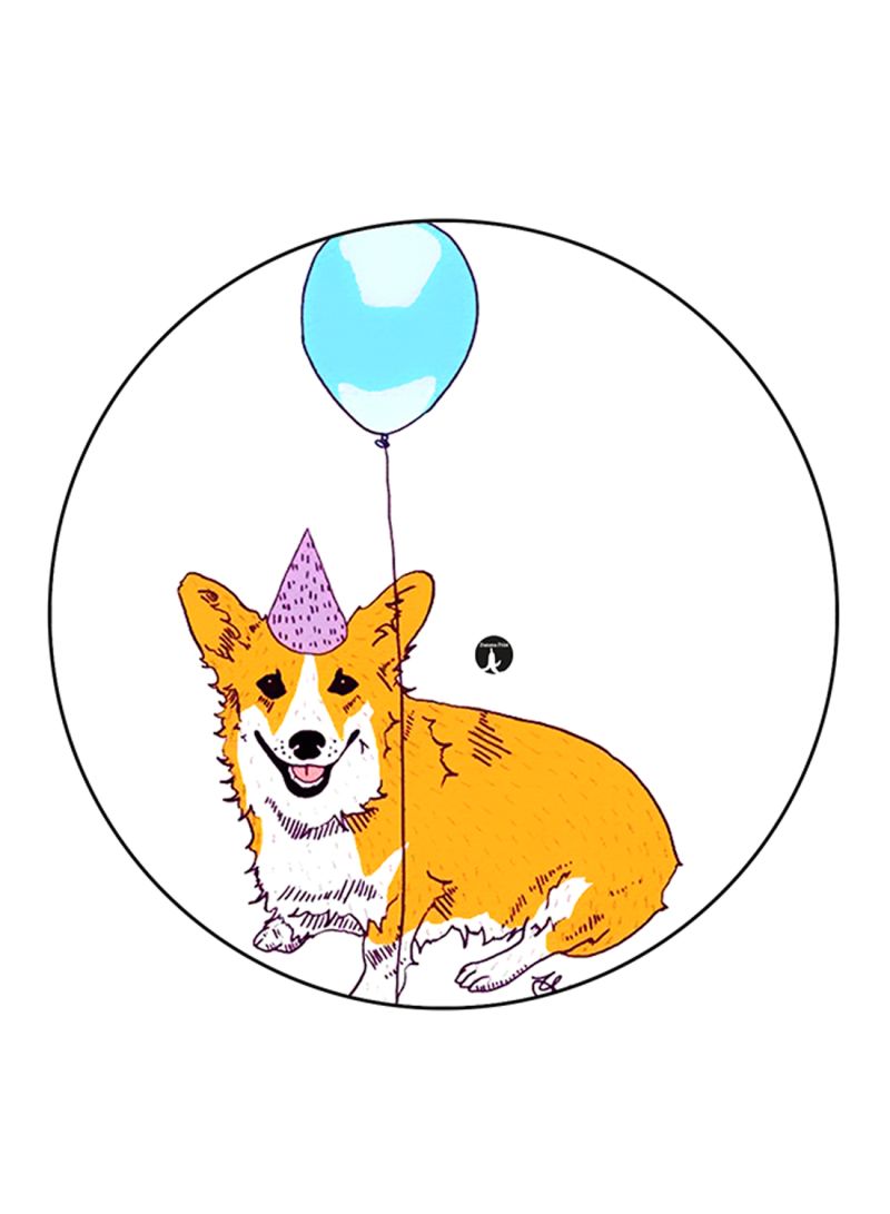 RKN Dog Printed Fridge Magnet Multicolour - Image 2