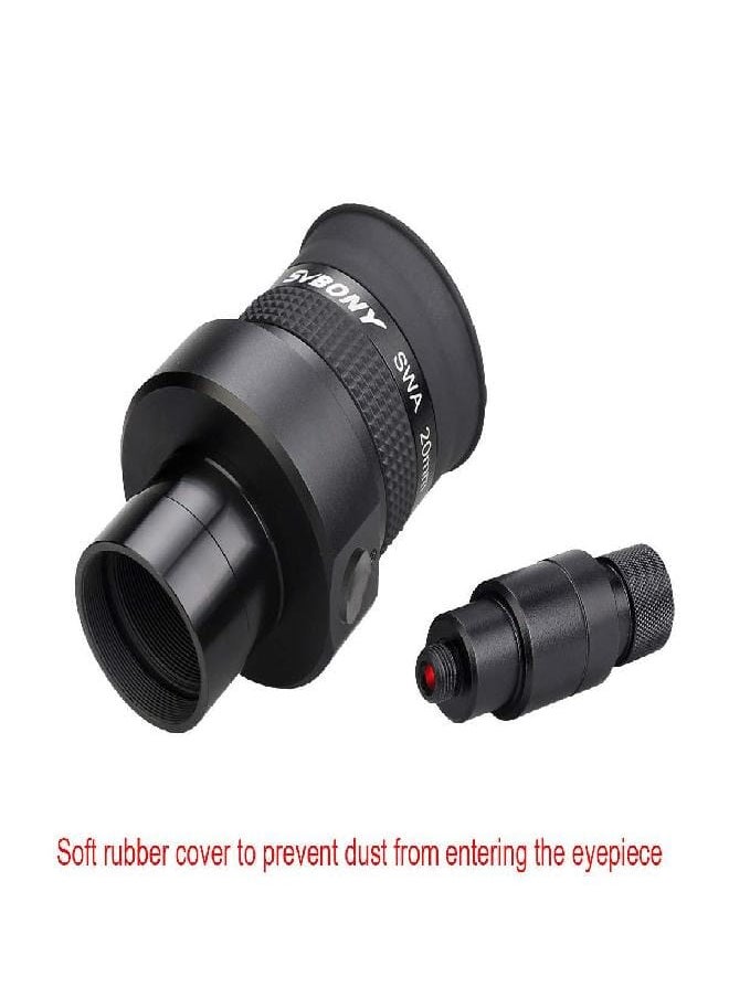 SVBONY SV152 Reticle Eyepiece 1.25 Inch Crosshair Eyepiece 20mm Illuminated Centering Telescope Eyepiece SWA 70 Degree Adjustable Telescope Accessory for Perfectly Guided Star Astrophotography  - Image 4