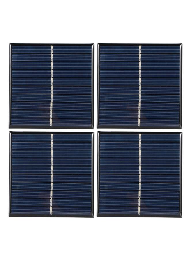 Thoraya 4Pcs Mini 0.8W 5V Solar Panel Module System for Home DIY Projects Toys Battery Charging  - Image 1
