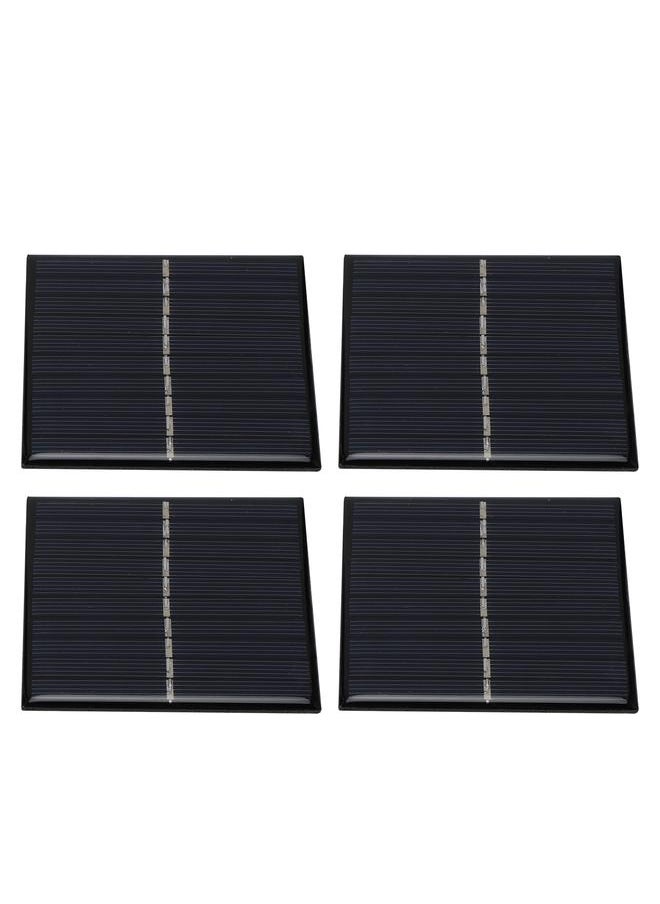 Thoraya 4Pcs Mini 0.8W 5V Solar Panel Module System for Home DIY Projects Toys Battery Charging  - Image 5