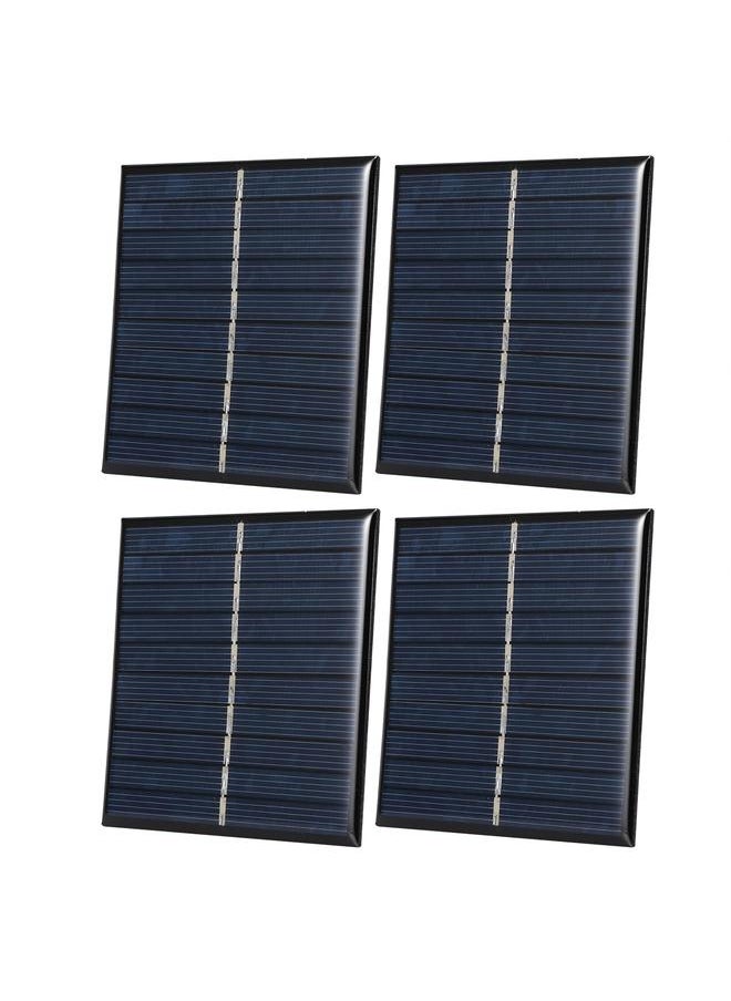 Thoraya 4Pcs Mini 0.8W 5V Solar Panel Module System for Home DIY Projects Toys Battery Charging  - Image 3