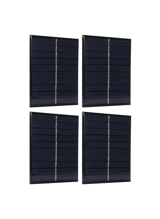 Thoraya 4Pcs Mini 0.8W 5V Solar Panel Module System for Home DIY Projects Toys Battery Charging  - Image 2
