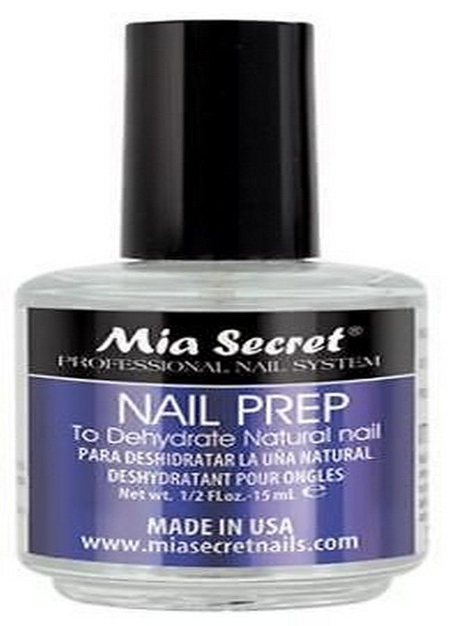 MIA SECRET Mia Secret 2PCS Professional Natural Nail Prep Dehydrate 0.5 Fl Oz. 15 Mle.  - Image 1