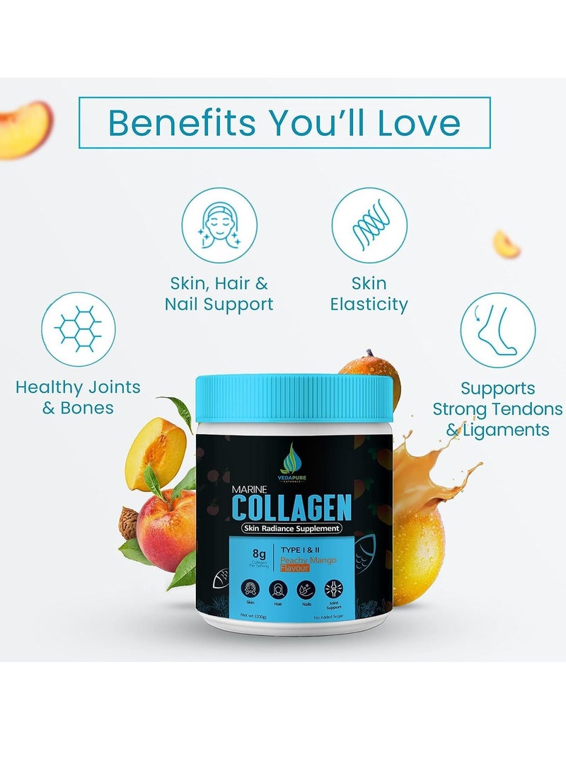 VEDAPURE - Vedapure Marine Collagen 200g - Image 1