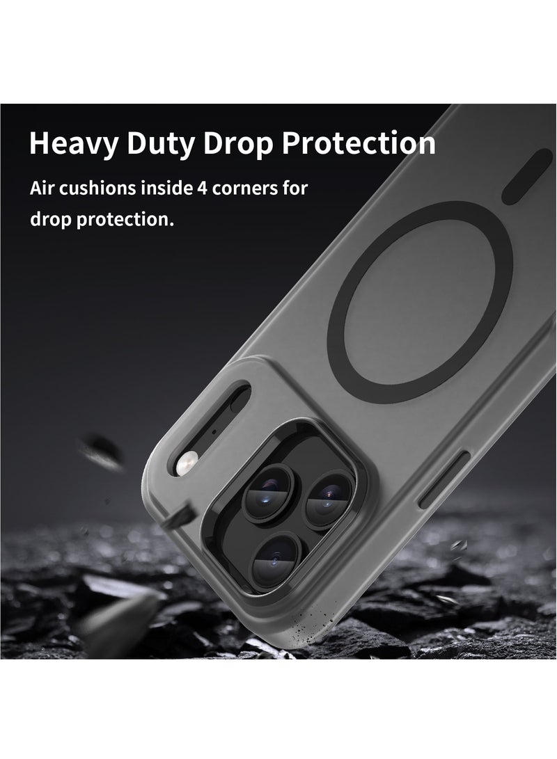 Fankalo iPhone 17 Pro Max MagSafe Case Magnetic Back Cover,Anti-Yellow Shockproof Back Cover,Slim Phone Cover with Strong Magnet for Apple 17 Pro Max (2025) - Image 3