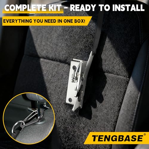 TENGBASE All-in-One Pre-Assembled Rear Seat Release Kit for Ford F-150 F-250 F-350 SuperCab & SuperCrew (2009-2025) - Image 2