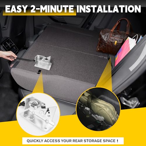 TENGBASE All-in-One Pre-Assembled Rear Seat Release Kit for Ford F-150 F-250 F-350 SuperCab & SuperCrew (2009-2025) - Image 5