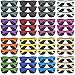 Uzoxlsn 48 Pack 16 Colors Neon Party Sunglasses 80s Retro Style Party Favors Sun Glasses Bulk for Carnival Summer Pool Toys Goody Bag Stuffers Boy and Girl Beach Party Supplies Birthday School Gift - Image 4