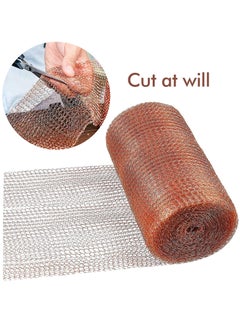 SYOSI Copper Mesh, Pest Snail Stopper Mesh Rodent Control Garden Slug Feet Fine Wire Roll Products for Mouse Pigeon  - Image 5