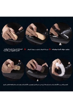 Generic 20-Piece Leather Shoe Care Kit: Shoe Polish, Brush, Shoehorn, Sheepskin Conditioning Oil, and Cleaning Tools for Polishing and Maintaining Shoes and Leather Goods  - Image 4