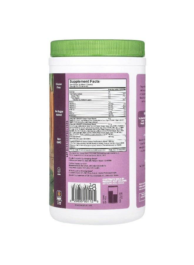 Amazing Grass, Greens Blend, Antioxidant, Sweet Berry, 14.8 oz (420 g) (Packaging may vary) - Image 2