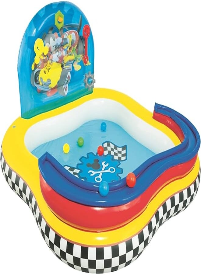 Bestway Bestway 91015 mickey mouse print inflatable game center 