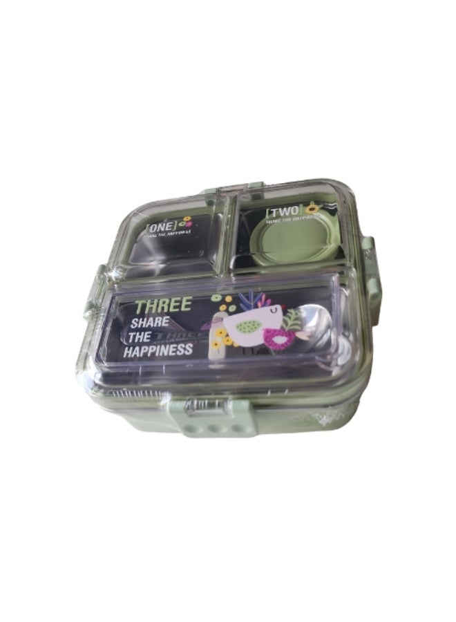 Moon Berry Stainless Steel Lunch Box with Compartments - Image 3