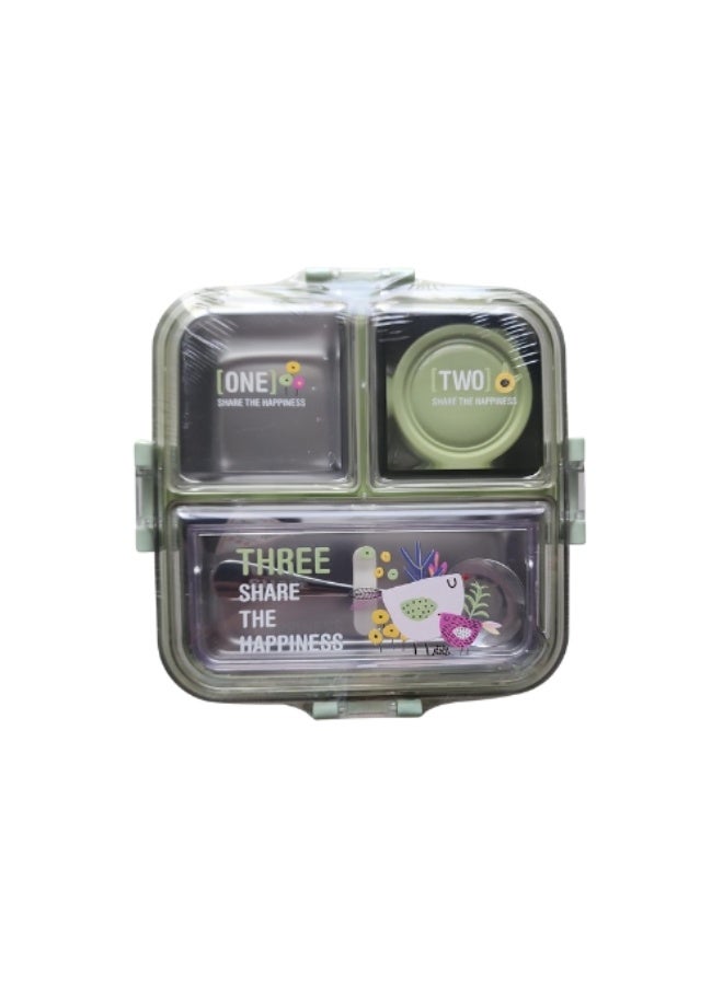 Moon Berry Stainless Steel Lunch Box with Compartments - Image 2