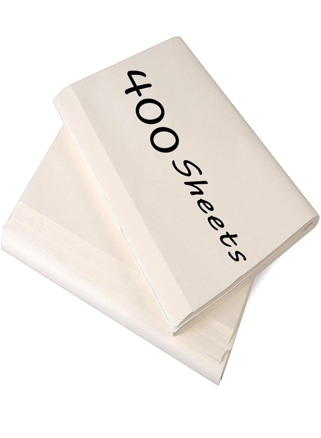 ZOENHOU 400 Sheets 13.6 x 27.2 Inch Xuan Rice Paper for Chinese Japanese Calligraphy, Half-raw Half-ripe Sumi Ink Drawing Rice Pape Without Grids for Chinese Character Writing - Image 1