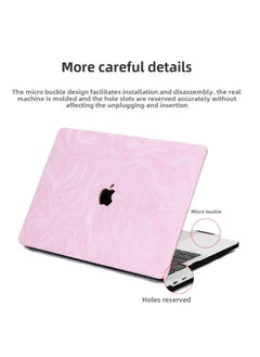 Generic Macbook Protective Case Suede Apple Laptop Macbookair/pro Case Computer Protective Case-Color:HY12330-9069 Camel Brown-Applicable Model:(Hollow) 11.6 Air (A1370/A1465)  - Image 5