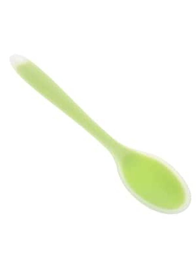 Soft Flexible Silicone Baby Spoon for Weaning Purees Food Scraper Mealtime Tool - Image 1