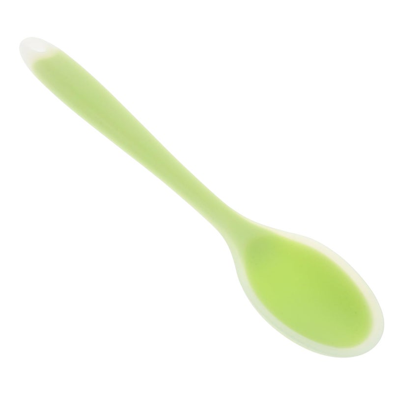 Soft Flexible Silicone Baby Spoon for Weaning Purees Food Scraper Mealtime Tool - Image 2