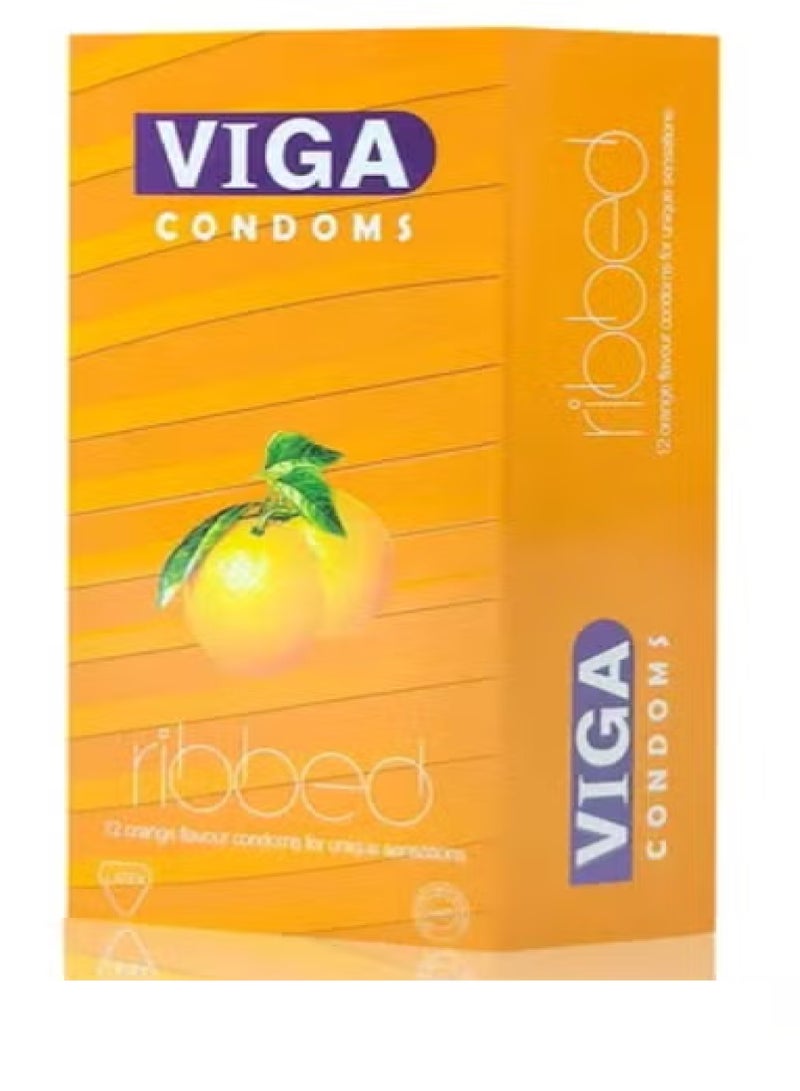 Viga Condoms 12 Condoms For Unique Sensations Multicolor - Image 1