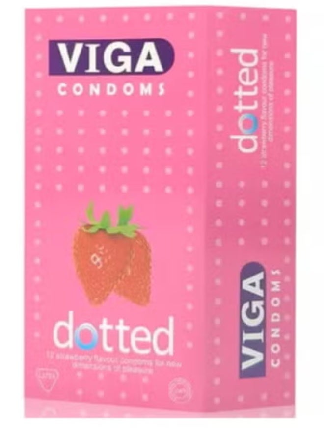 Viga Condoms 12 Condoms For Unique Sensations Multicolor - Image 2