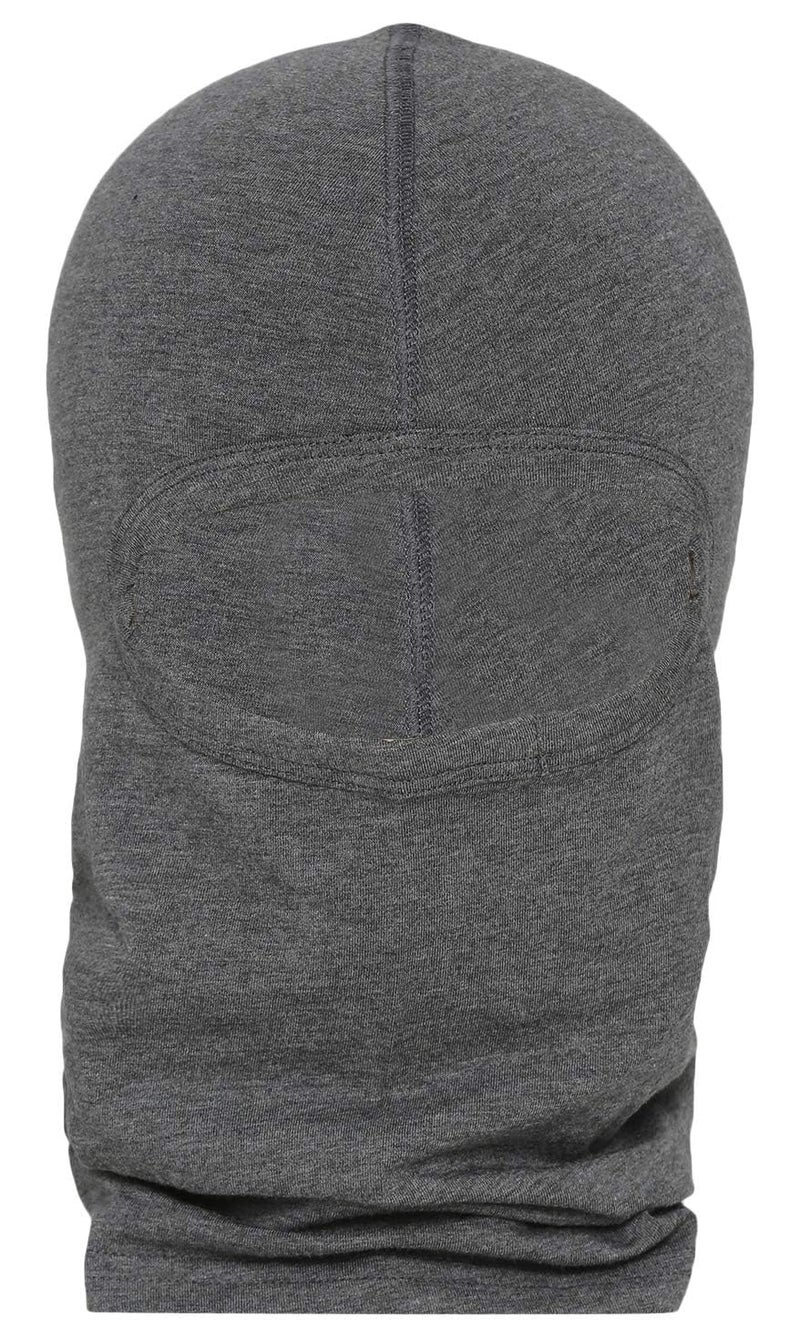 TVS Full Face Mask for Bikers, Balaclava for Men, Helmet Mask with SPF 50+ UV & Dust Protection, Breathable Helmet Liner, Bike Riding Accessories Unisex for Bike Riding- (Melange Grey-S/M) - Image 1