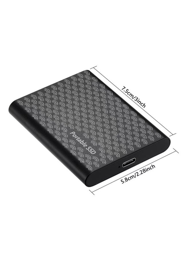 2TB Portable External SSD, 2000GB USB 3.1 High Speed Data Transfer, Computer Backup Drive Support Data Storage Transfer, USB C Mini Portable External Solid State Drive for PC/Laptop/Phones and More - Image 2