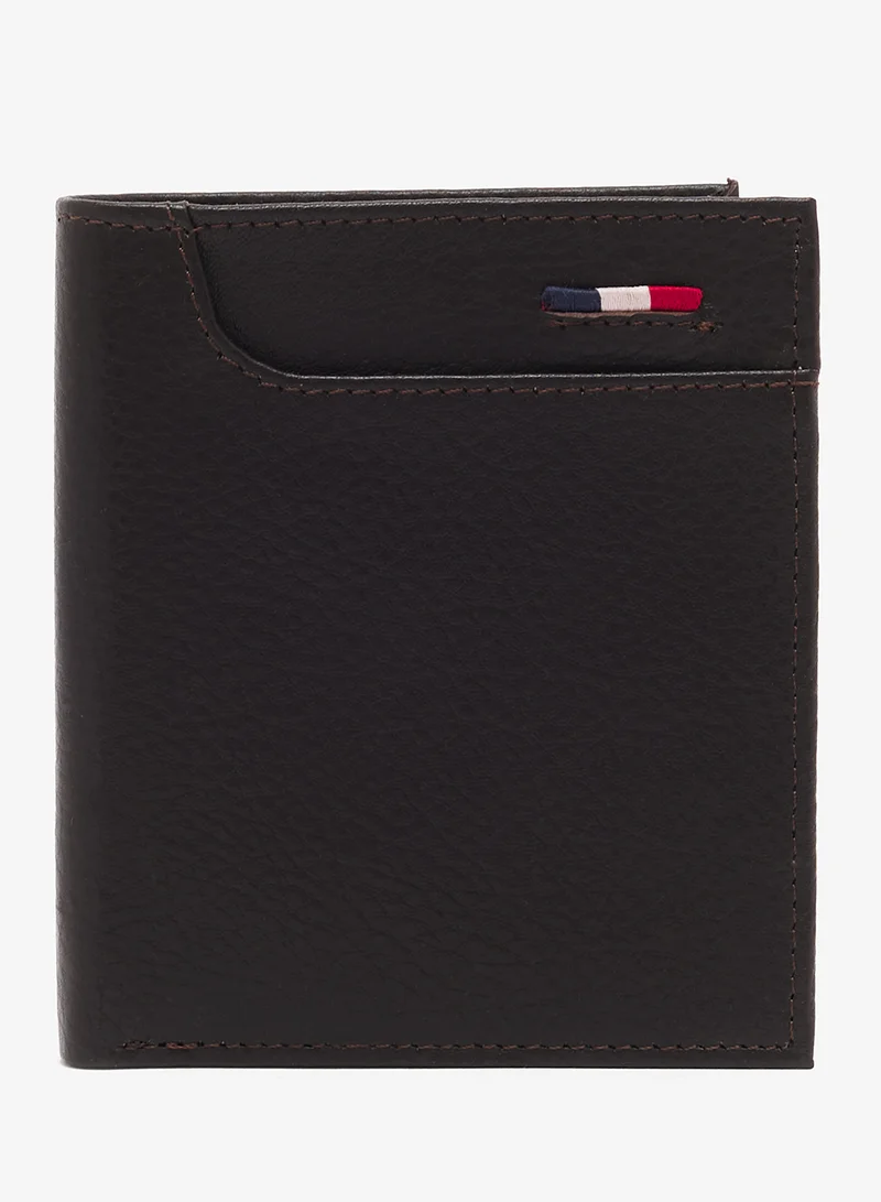 Genuine Leather Wallet And Key Chain Gift Set