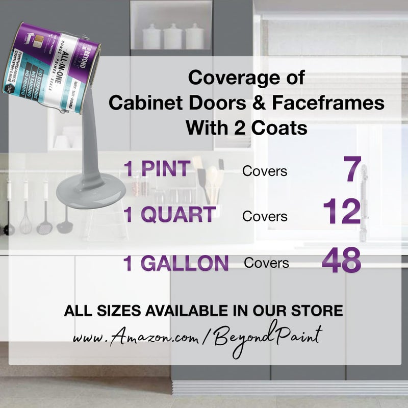 Beyond Paint Counter Top Paint - Pint - No Stripping No Sanding No Priming, Khaki - Image 5