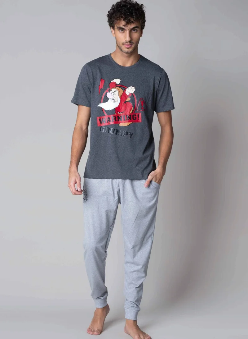 Disney Urban Haul X Disney Grump Mens Pyjama Set