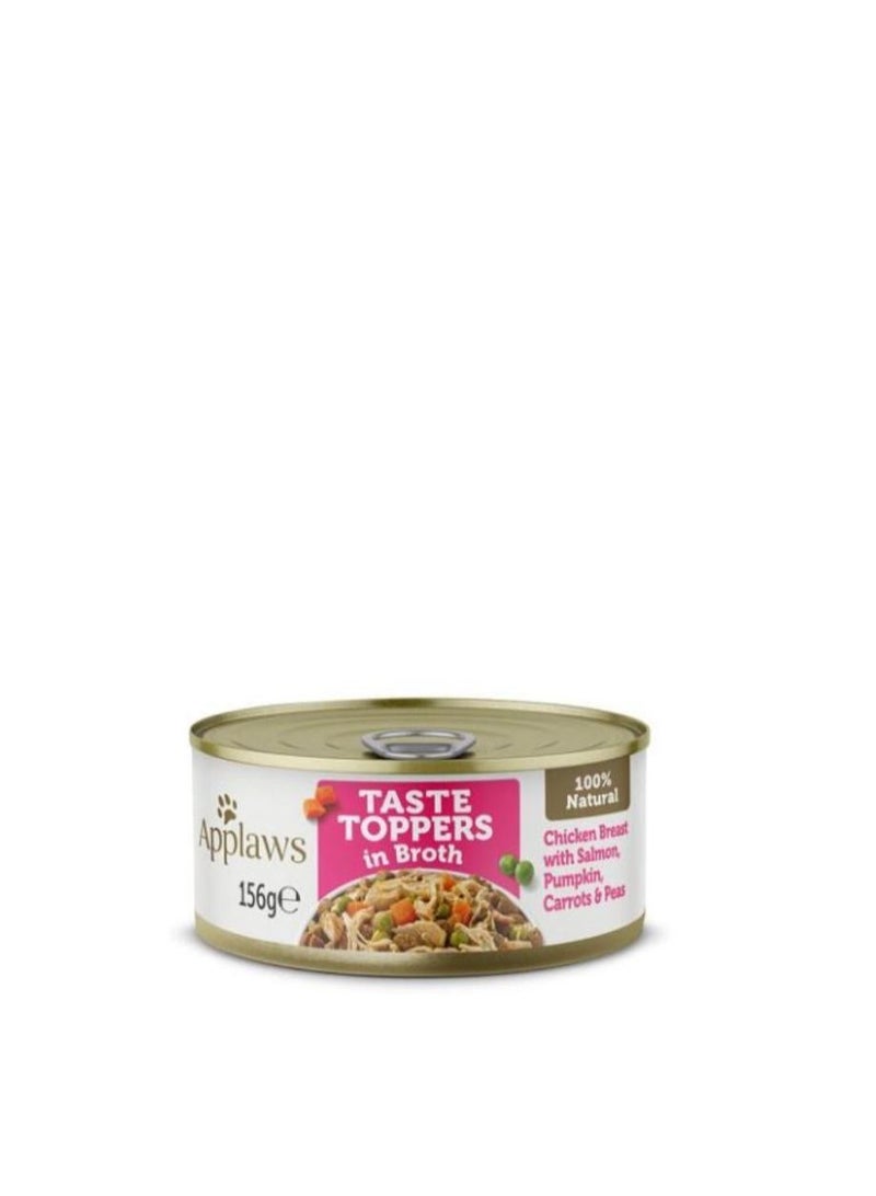 آبلاوس أبلاوز توبر في مرق دجاج سمك السلمون الكلب 156 جرام