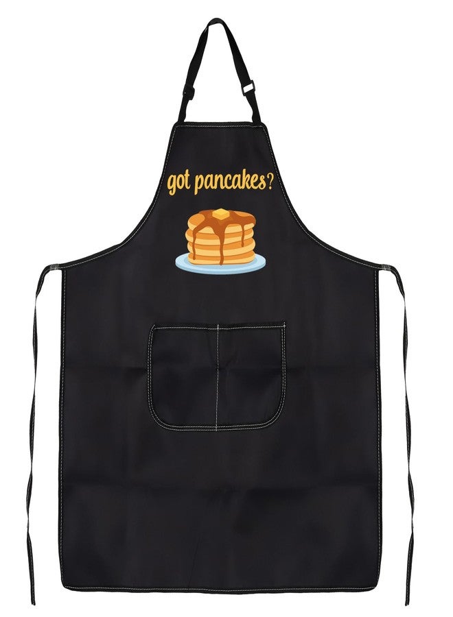 PXTIDY Pancake Maker Gift Pancake Chef Apron pancake gift ideas Pancake Apron With Pockets Waterproof Adjustable (got pancakes? apron) - Image 1