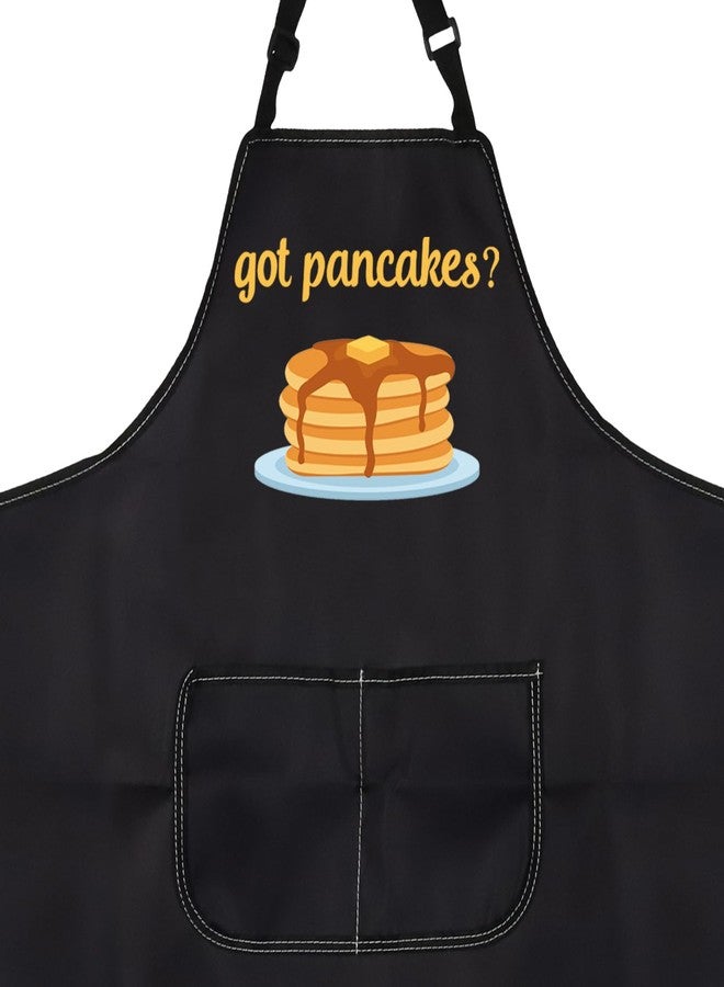 PXTIDY Pancake Maker Gift Pancake Chef Apron pancake gift ideas Pancake Apron With Pockets Waterproof Adjustable (got pancakes? apron) - Image 2