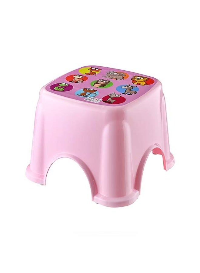 هابي هوم كرسي صغير للأطفال متعدد الاستخدام للمطبخ، الحمام، غرف اللعب أو المكتب – متين وخفيف الوزن وسهل الحمل – كرسي أطفال ممتع وعملي متعدد الألوانحجم صغير مناسب للأطفال وآمن للاستخدام اليومي - Image 2