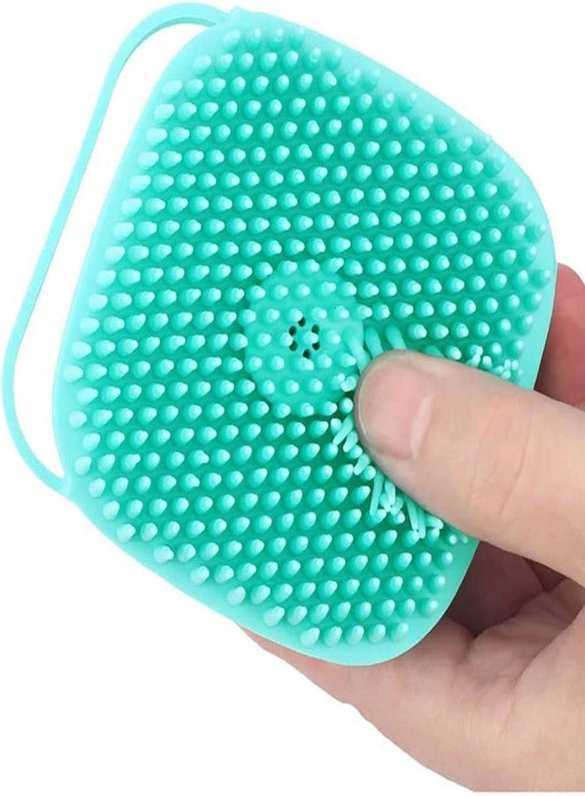 VBA 2 IN 1 Soft Shower Brush Bath, Body Scrubber with Shower Gel Dispenser for Baby Men Women Wash Exfoliating Shower Tool Massage Shampoo Brush - Image 3