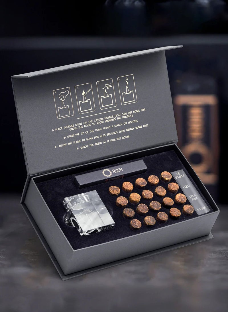 ROUH HUDU - Incense Cones - Gift Set - Image 3