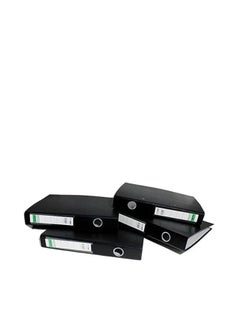 Alba Rado 10-Piece Box File Folder Set, A4 size Black  - Image 3