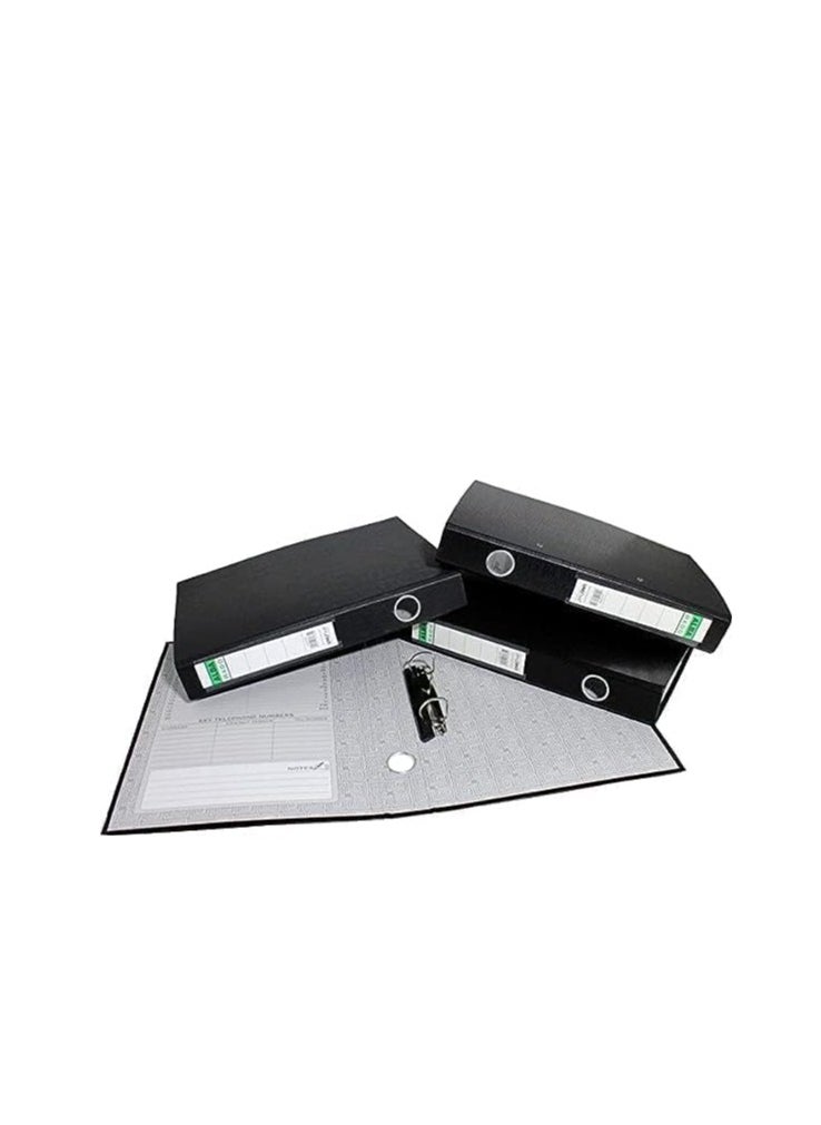 Alba Rado - 10-Piece Box File Folder Set, A4 size Black - Image 1