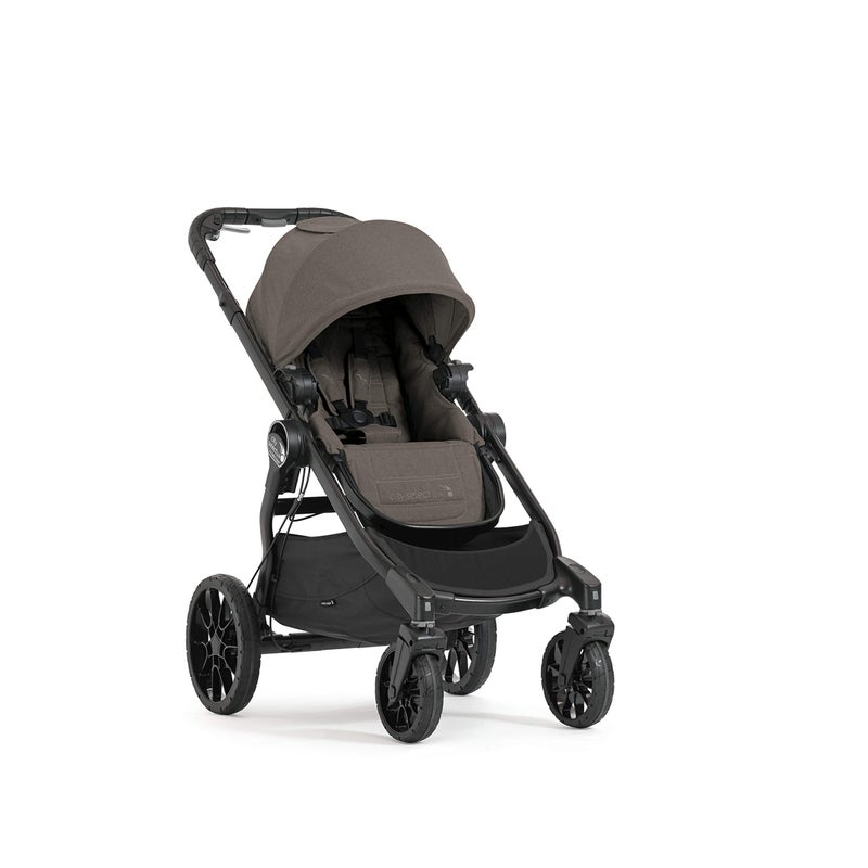 baby jogger Baby Jogger City Select LUX 20 Ways to Ride Single to Double Stroller Quick Fold Taupe