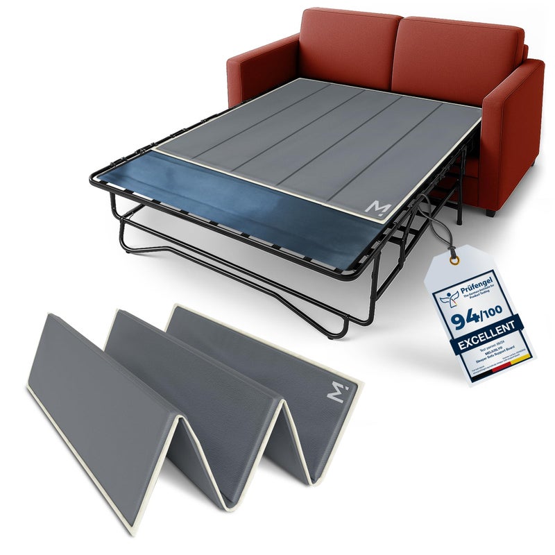 Meliusly Sleeper Sofa Support Board Queen Size (60x48) Lightweight Flex Sofa Bed Board for Pull Out Couch, Breathable Mattress Support Under Mattress Bar Shield, Sofa Bed Support, Folding Bed Board - Image 1