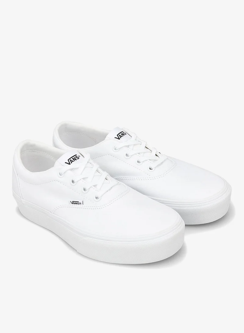 Vans Black Doheny Platform Unisex Shoe for Women | Best Price UAE