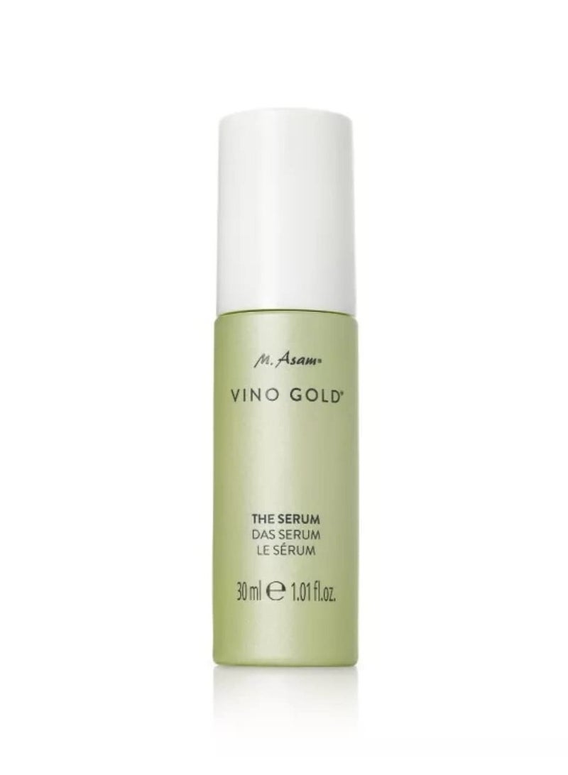 أم. أسام VINO GOLD Face Serum - reduces lines & wrinkles, increases elasticity & firmness of the skin, face moisturizer with carotenoids from tomato, anti-aging, vegan facial care, 1.01 Fl Oz - Image 1