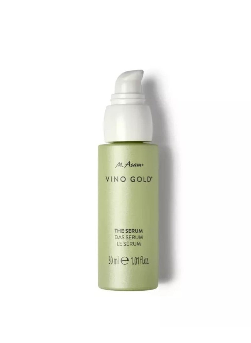 أم. أسام VINO GOLD Face Serum - reduces lines & wrinkles, increases elasticity & firmness of the skin, face moisturizer with carotenoids from tomato, anti-aging, vegan facial care, 1.01 Fl Oz - Image 3